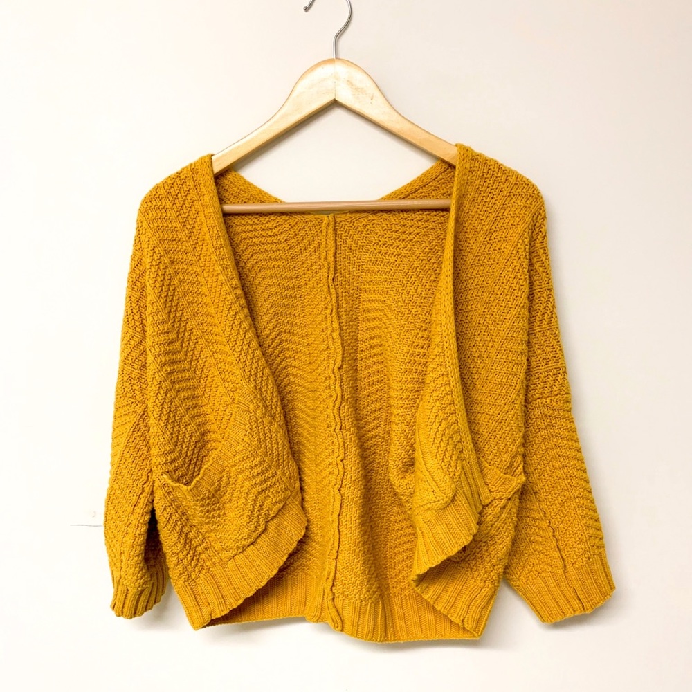Mustard Cardigan
